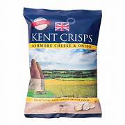 Kent Crisps Ashmore Cheese and Onion 40g