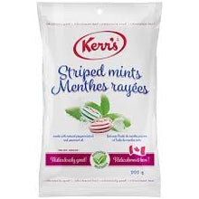 Kerr's Striped Mints No Sugar Added 90g