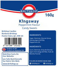 Kingsway Peppermint Flavour  Candy Sweets 160g