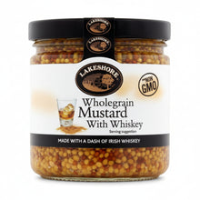 Lakeshore Wholegrain Mustard with Whiskey 205g
