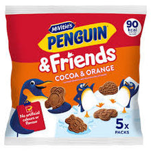 MCVITIES PENGUIN & FRIENDS ORANGE 5X20G