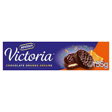 MCVITIES VICTORIA CHOCOLATE ORANGE 155G