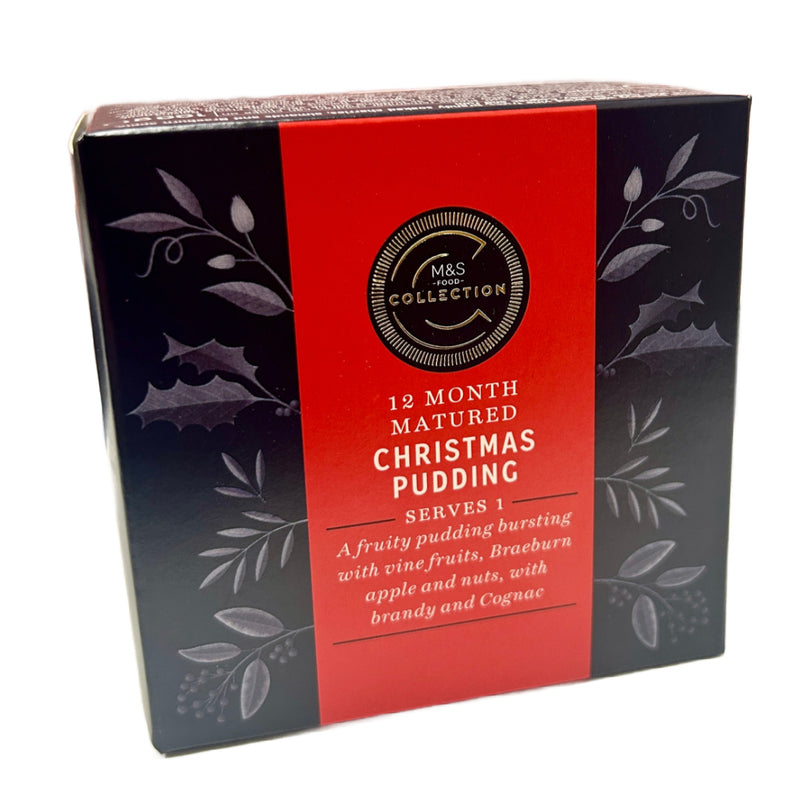 M&S Matured Christmas Pudding 400g – From There To Here