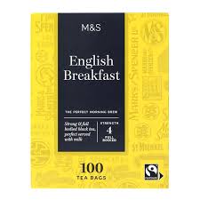 M&S English Breakfast 100 Tea Bags