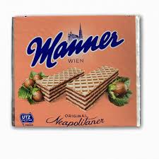Manner Original Chocolate Wafers 75g