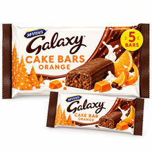 Mcvities Galaxy Orange Cake Bar 5Pk