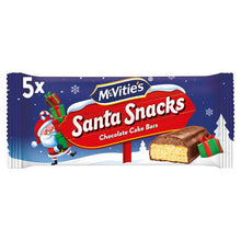 Mcvities Santa Snack Chocolate Cake Bars 5Pk