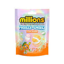 Millions Freeze-Dried Pouch - Fruit Blast 50g