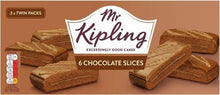 Mr Kipling Chocolate Slices 6Pk
