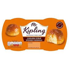 Mr Kipling Golden Syrup Puddings