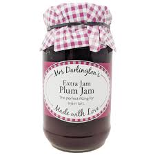 Mrs Darlingtons Extra Jam Plum 340g