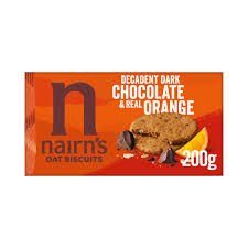Nairn's Oat Biscuit Dark Chocolate and Orange 200g