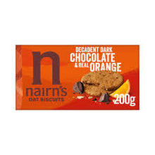 Nairn's Oat Biscuit Dark Chocolate and Orange 200g