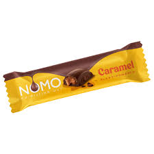 Nomo Vegan Caramel Filled Bar 38g