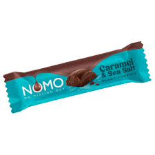 Nomo Vegan Caramel & Sea Salt Bar 38g