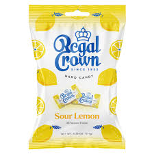 Regal Crown Sour lemon Hard Candy 177g