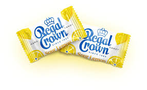 Regal Crown Sour lemon Hard Candy 177g