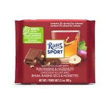 Ritter Sport Milk Chocolate, Raisins & Hazelnut 100g