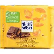 Ritter Sport Milk Chocolate with Cornflakes 100g