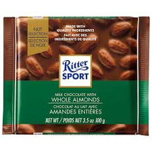 Ritter Sport Milk Chocolate with Whole Almond 100g