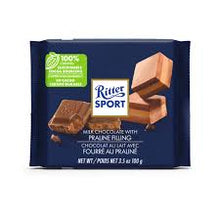 Ritter Sport Milk Chocolate with Praline Filling 100g