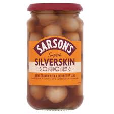 Sarsons Silverskin Onions 460g