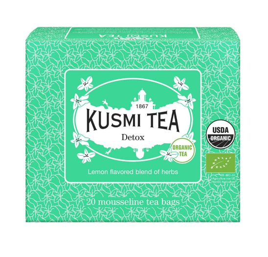 Kusmi Tea Detox, Organic – Box of 20 Bags (40g)