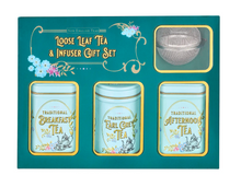 Vintage Victorian Mini Tin & Infuser Gift Pack