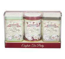 English Tea Party 2 x 25g & 1 x 20g  Mini Tin Triple Pack