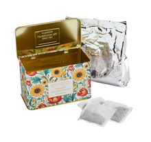 Sunflower 40 Teabag Tin