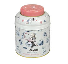 Alice In Wonderland Pink Traditional 80 Teabag Tin