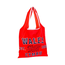 Wales Varsity Fold Up Shopping Bag