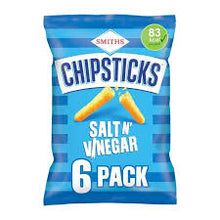 Smiths Chipsticks Salt N' Vinegar 6Pk - BritShop