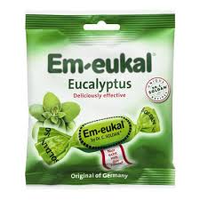 Soldan's Em-eukal Eucalyptus SF Throat Lozenge 100g