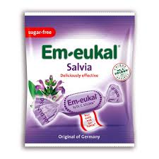 Soldan's Em-eukal Salvia SF Throat Lozenge 100g