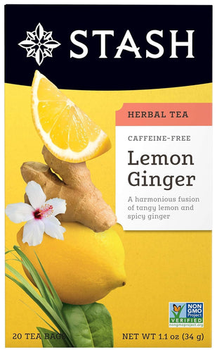 Stash Lemon Ginger 18 Tea Bags