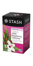 Stash Wild Raspberry Hibiscus 18 Tea Bags