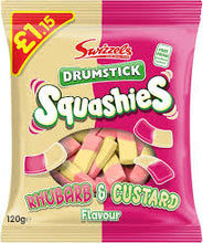 Swizzels Squashies Rhubarb & Custard 120G