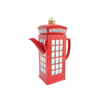 Telephone Box Ornamental Teapot