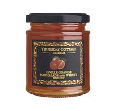 THURSDAY COTTAGE SEVILLE ORANGE MARMALADE with WHISKY 210G