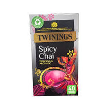 TWININGS SPICY CHAI 40'S - BritShop