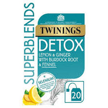 TWININGS SUPERBLENDS DETOX 20S