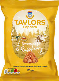 Taylors Popcorn Limoncello & Raspberry 155g