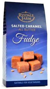 Ryedale Farm Salted Caramel All Butter Fudge 130g