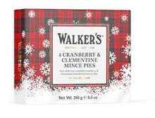 Walkers Cranberry & Clementine Mince Pies 4