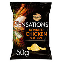 Walkers Crisps Sensations Roasted Chicken & Thyme 150g