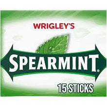 Wrigley Spearmint Gum 15 sticks