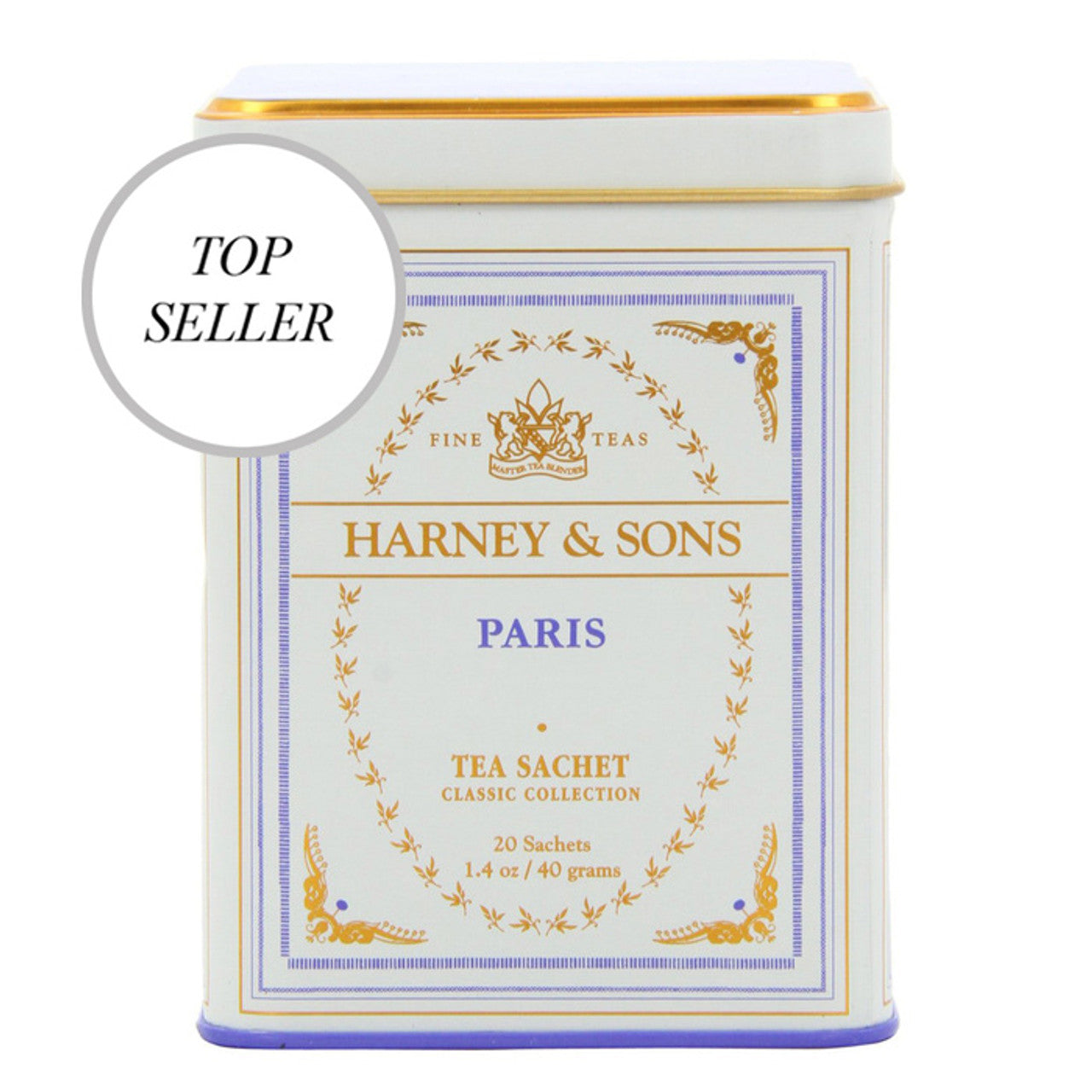 Harney & Sons Paris Tea 20 Sachets Tin