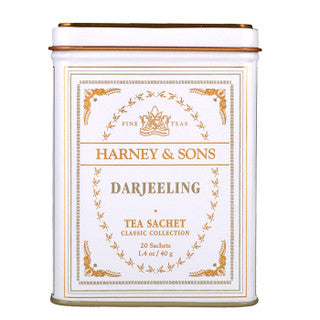 Harney & Sons Darjeeling Tea 20 Sachets Tin