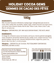 Holiday Cocoa Gems 180g